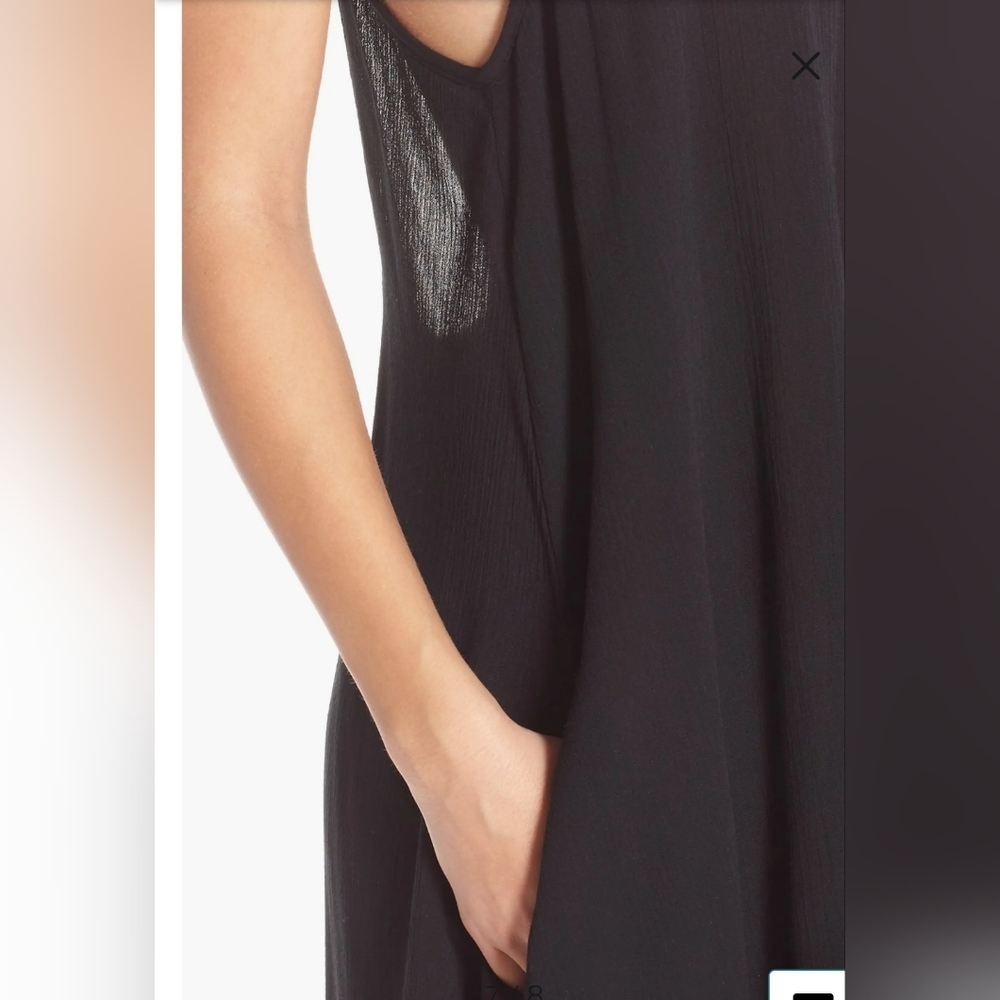EUC Elan Black Shift Dress - Picture 3 of 8